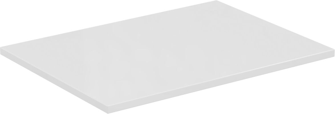 Ideal Standard Air console en bois E0848B2 60.4x1.8x44.2cm, blanc brillant / blanc mat