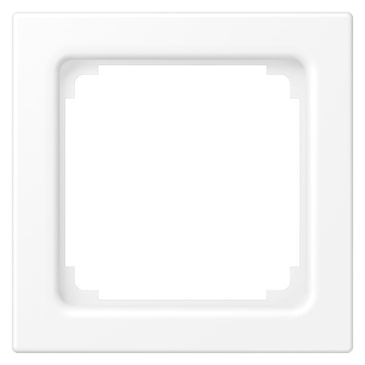 JUNG Einbaurahmen 1f ws mt LS Kst LS961ZWWM (LS961ZWWM)