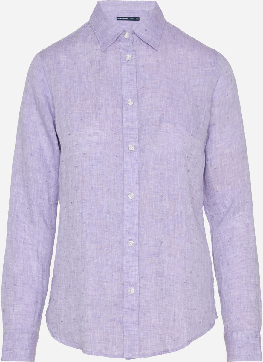 Best Company Collezione Lino W - Camicia - Donna - Lilla XL
