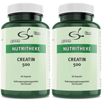 Creatin 100% 500Mg x2 2x120 St Kapseln