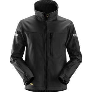 Snickers-Workwear Arbeitsjacke AllroundWork, 1200, Softshelljacke, schwarz, winddicht, Größe XL