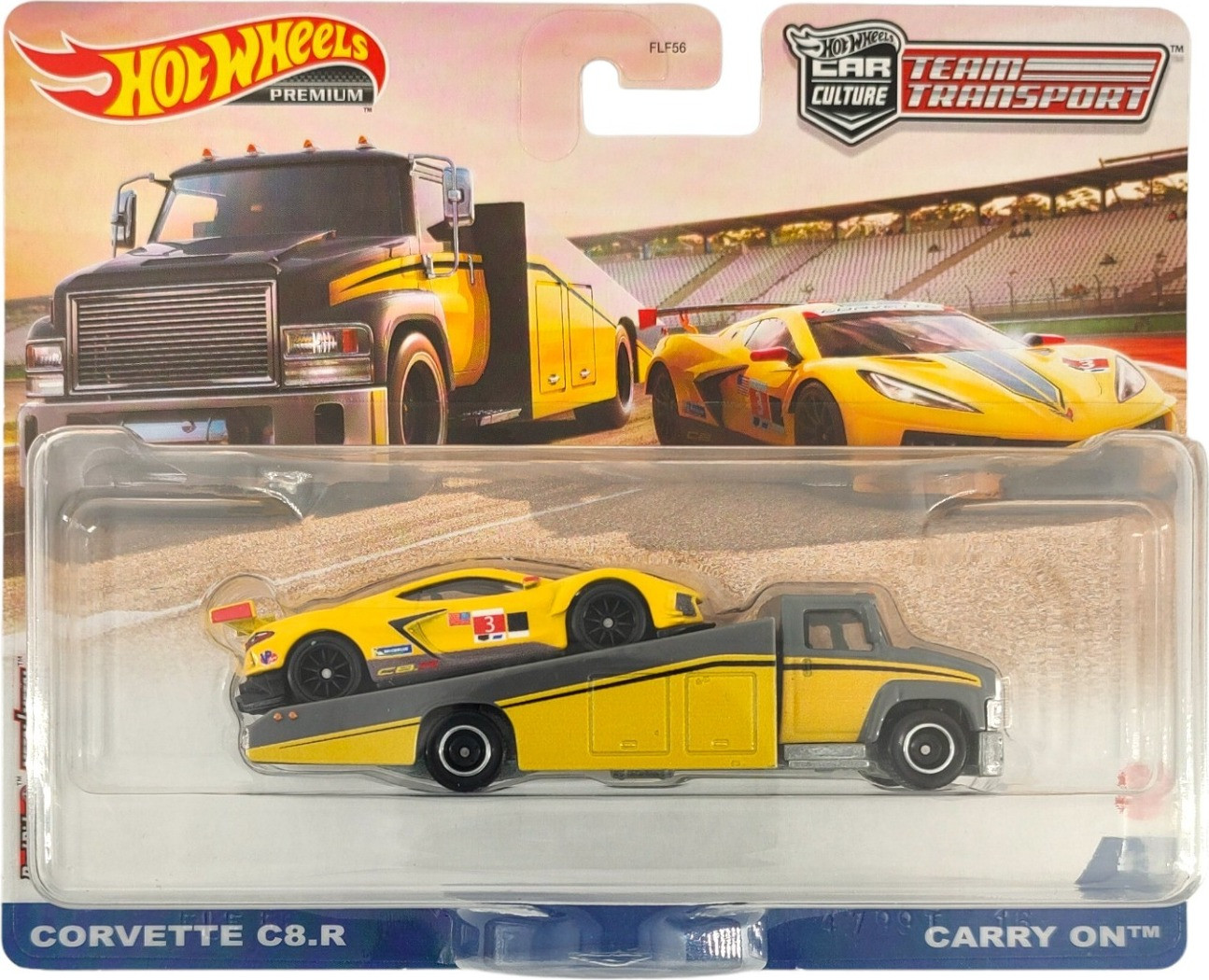 Mattel Hot Wheels Premium Car Team Transport Corvette C8 Isma FLF56 GRK67