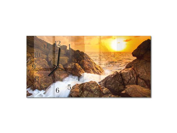 WANDUHR 60x30 cm - Abstraktion
