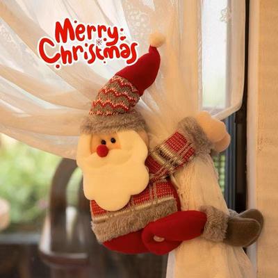 Multicon Wholesale Hub Cute Santa Claus Curtain Buckle, Christmas Pendant, Chandelier Decoration For Holiday Gift Decoration santa Claus