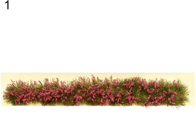 Inspire Curations Miniature Flower Grass Tufts For Diorama And Wargame Scenery 1