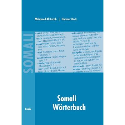Somali Wörterbuch, Taschenbuch von Mohamed Ali Farah,Dietmar Heck, Buske, H, 978-3-87548-055-9