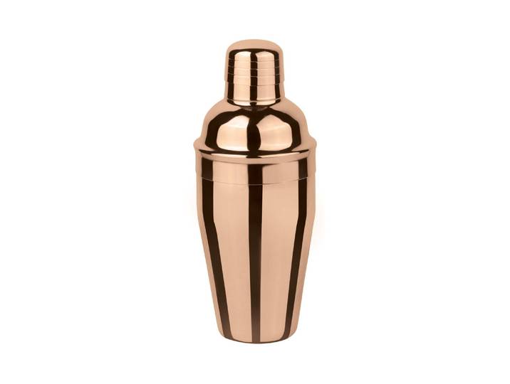 Cocktail Shaker Paderno 500ml Kupfer , braun, H:20,5cm Ø:8,7cm, Shaker, Cocktail Shaker