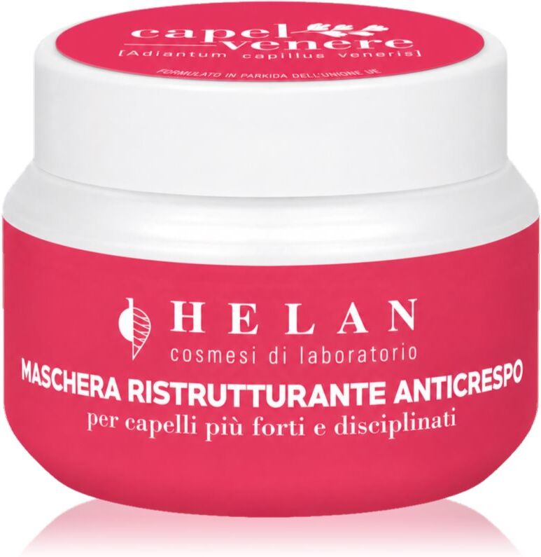 Helan CAPELVENERE Anti-Frizz Restructuring Hair Mask masque lissant pour cheveux bouclés et frisés 150 ml