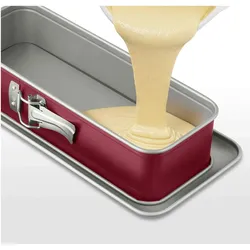 Dr. Oetker Back-Liebe, Backform, Grau, Rot