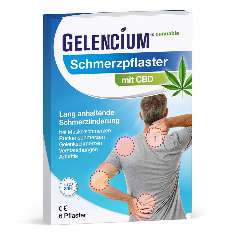 Heilpflanzenwohl GmbH Gelencium Schmerzpflaster mit CBD 19366181