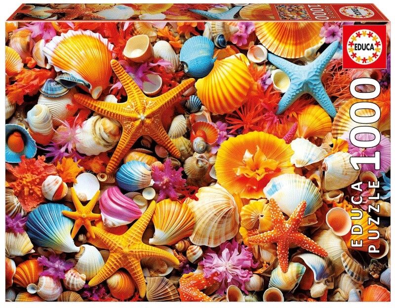 Puzzle 1000 pcs Collage de Coquillages - Educa