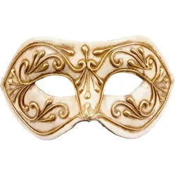Maskworld Colombina Monica oro bianco