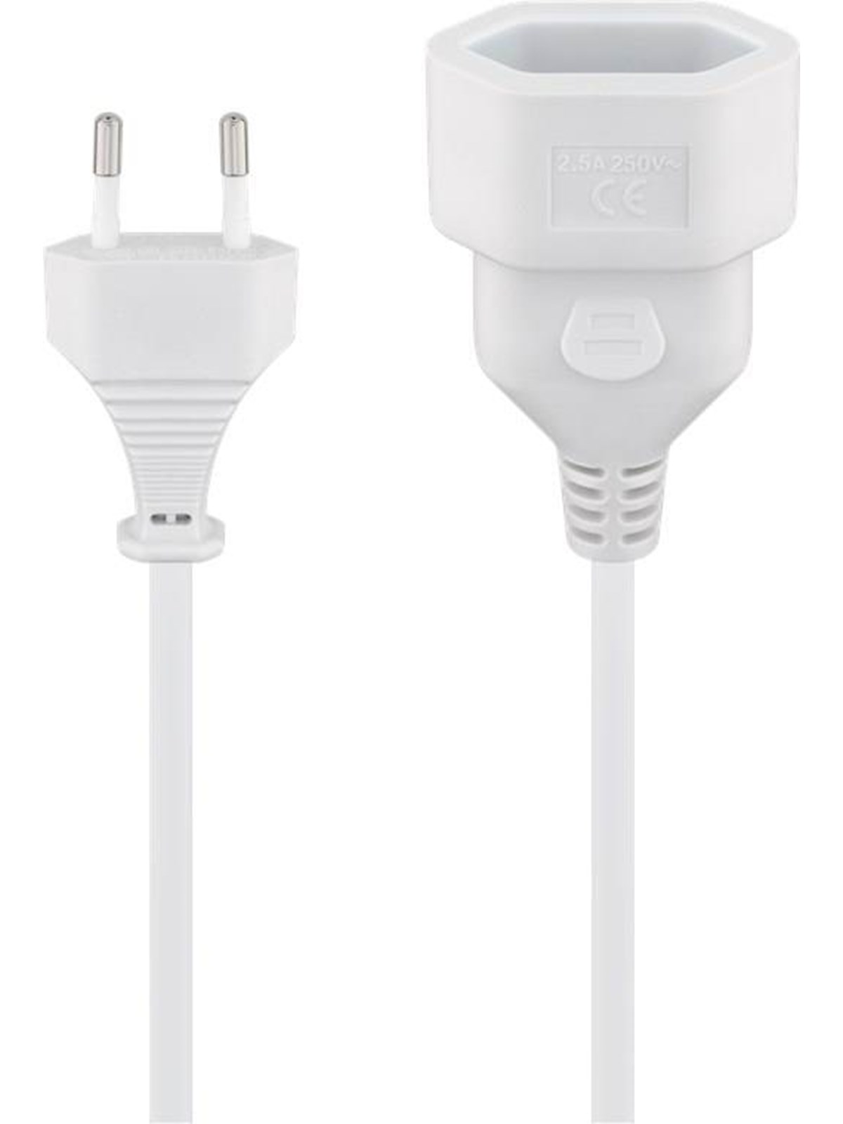 Pro Euro extension 2 m white
