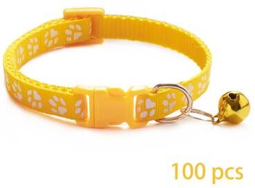 Uplift Picks Adjustable Bell Pet Collar Set For Cats And Small Dogs 100 Piece Wholesale Pack 07 19 23 Cm 100 Pcs