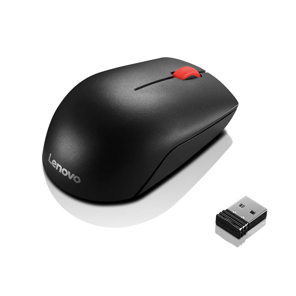 Lenovo 4Y50R20864 Ambidextrous RF Wireless Optische Muis voor Office