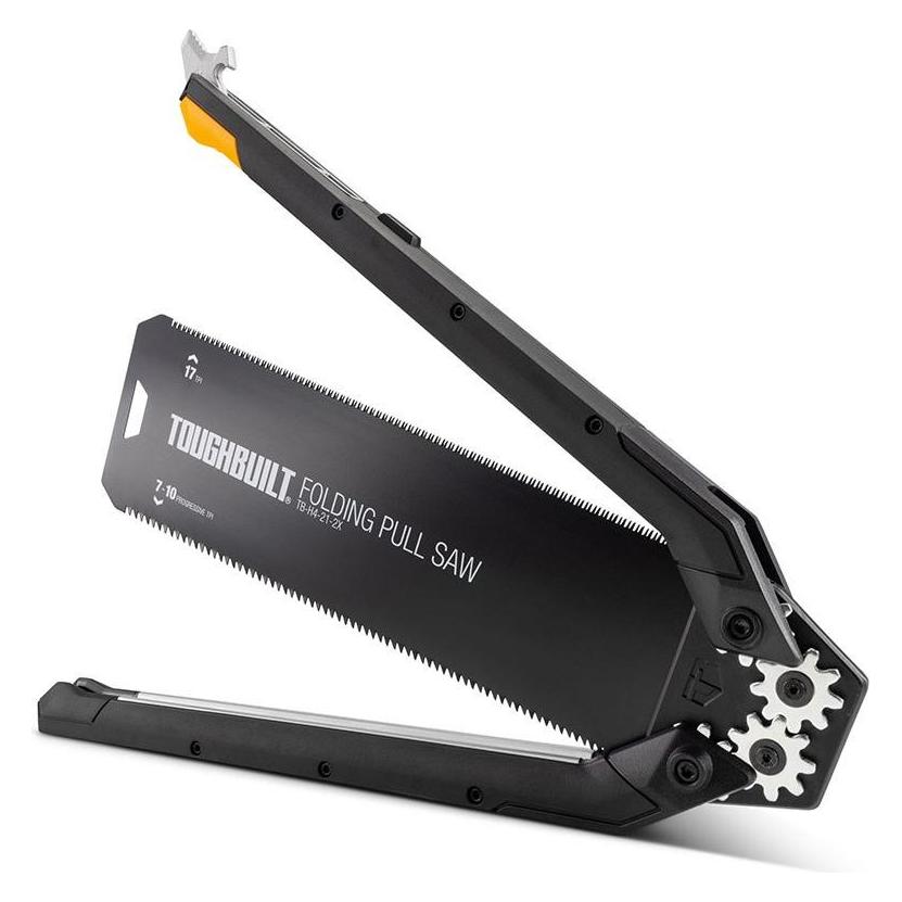 ToughBuilt Folding japanese pull saw, 7-10 and 17 tpi (54040709)