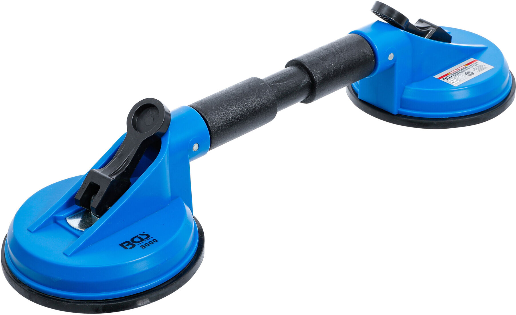 BGS Gummi-Doppelsauger ABS mit flexiblen Köpfen Ø 120 mm 390 mm ; BGS technic (8000)