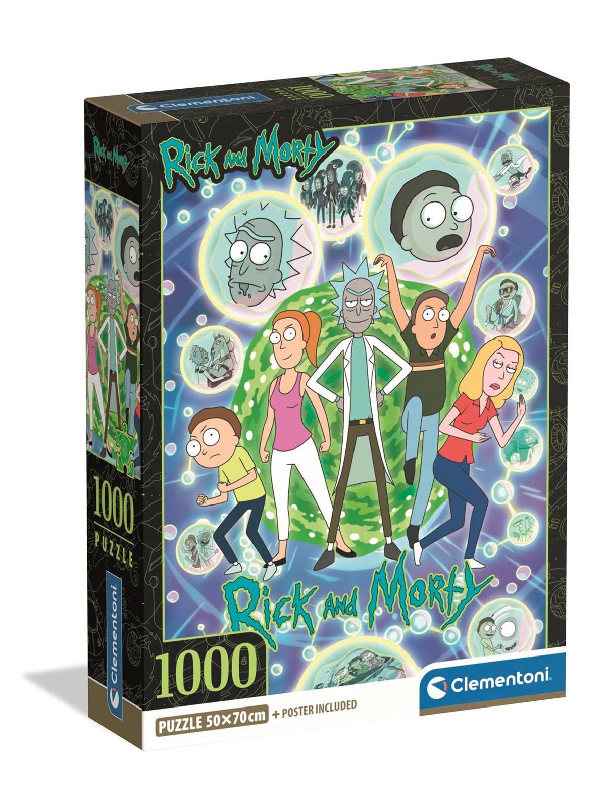 Clementoni Puzzle Rick&Morty - Compact Box 1000 pieces 2D Puzzles