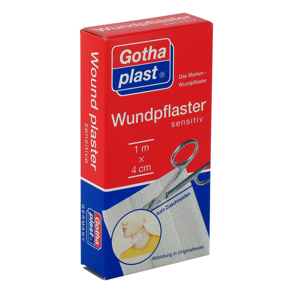 Gothaplast GmbH Gothaplast Wundpfl.sensitiv 4 cmx1 m geschnitten 04951175