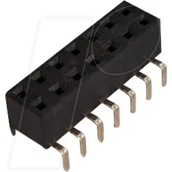 BKL 10122231 - Buchsenleiste zweireihig mit Dual Entry, 2x7