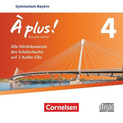 À plus ! - Französisch als 1. und 2. Fremdsprache - Bayern - Ausgabe ab 2017 - Band 4 - , CD, 9783464247136