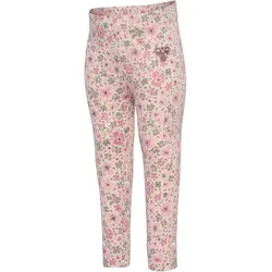 hummel hmlMINI Flower Print Baby-Leggings 3221 - pink nectar 56