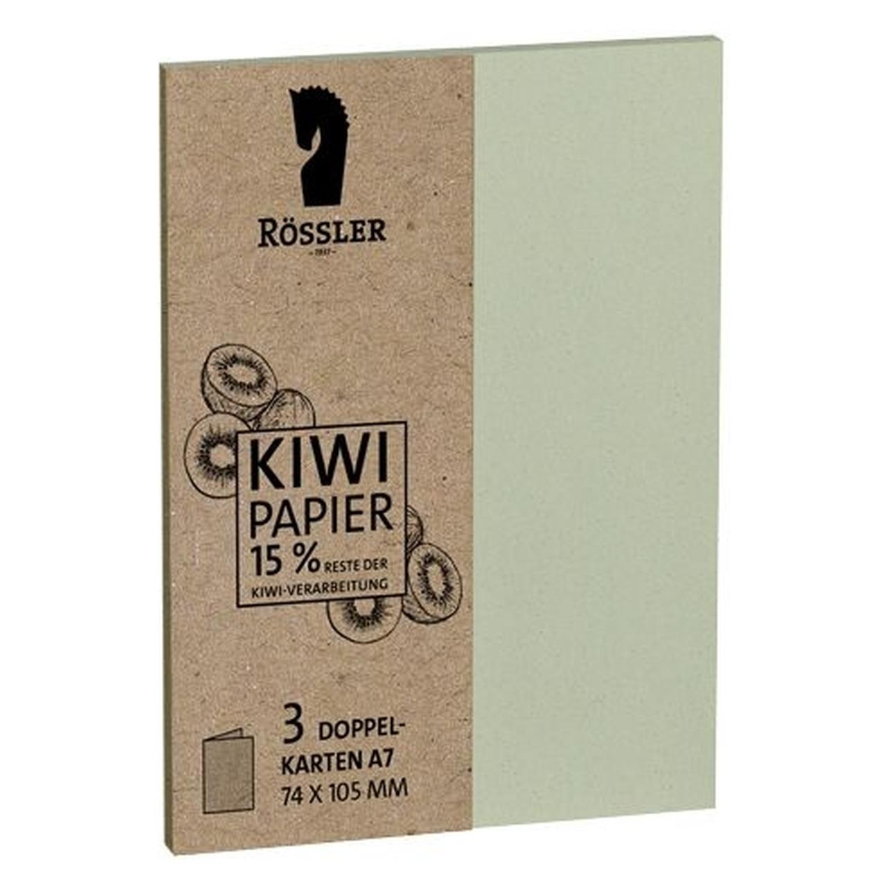 Rössler Briefkarte Terra 3ST kiwi (3 Stk.) (1144009637)