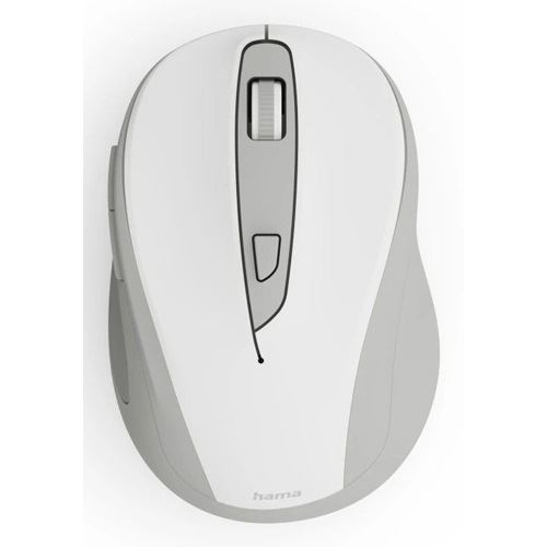 hama WM-400 Maus ergonomisch kabellos weiß
