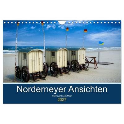 Norderneyer Ansichten (Wandkalender 2027 DIN A4 quer), CALVENDO Monatskalender