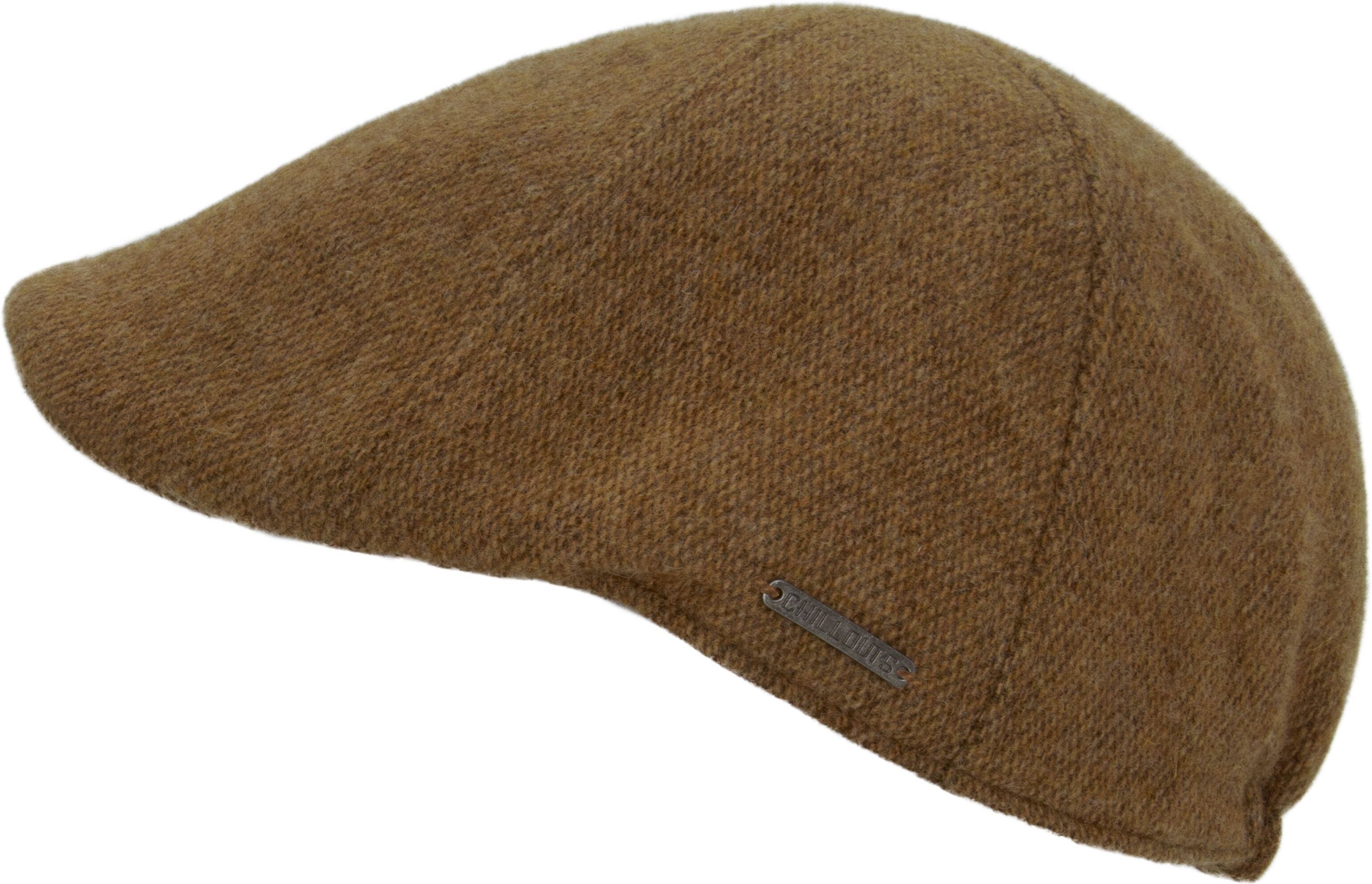 Schiebermütze CHILLOUTS "Henning Hat", Herren, Gr. L (58/61), braun (camel), Obermaterial: 100% Wolle, unifarben, Mützen Schiebermütze, aus wärmender Wolle, in zwei Grössen für eine optimale Passform camel L (58/61)