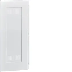 Hager FZ007NM Tür, univers, links, Media, geschlitzt, RAL 9010, für Schrank IP3X, 650x800mm
