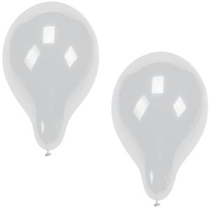 Papstar Luftballons 18956, weiß, rund, Ø 25 cm, 100 Stück