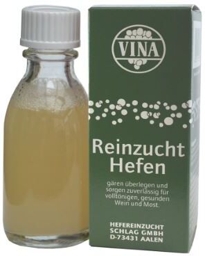 Vina Reinzuchthefe 28 ml für 100 L Saft