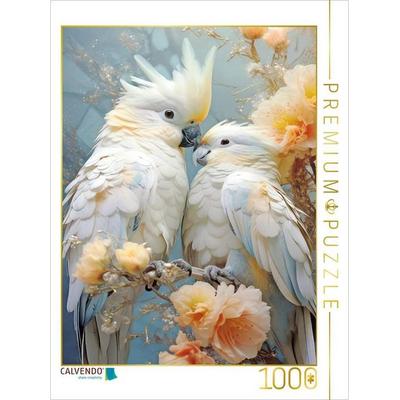 CALVENDO Puzzle Tierportrait Malerei | 1000 Teile Lege-Größe 64x48cm Foto-Puzzle für glückliche Stunden