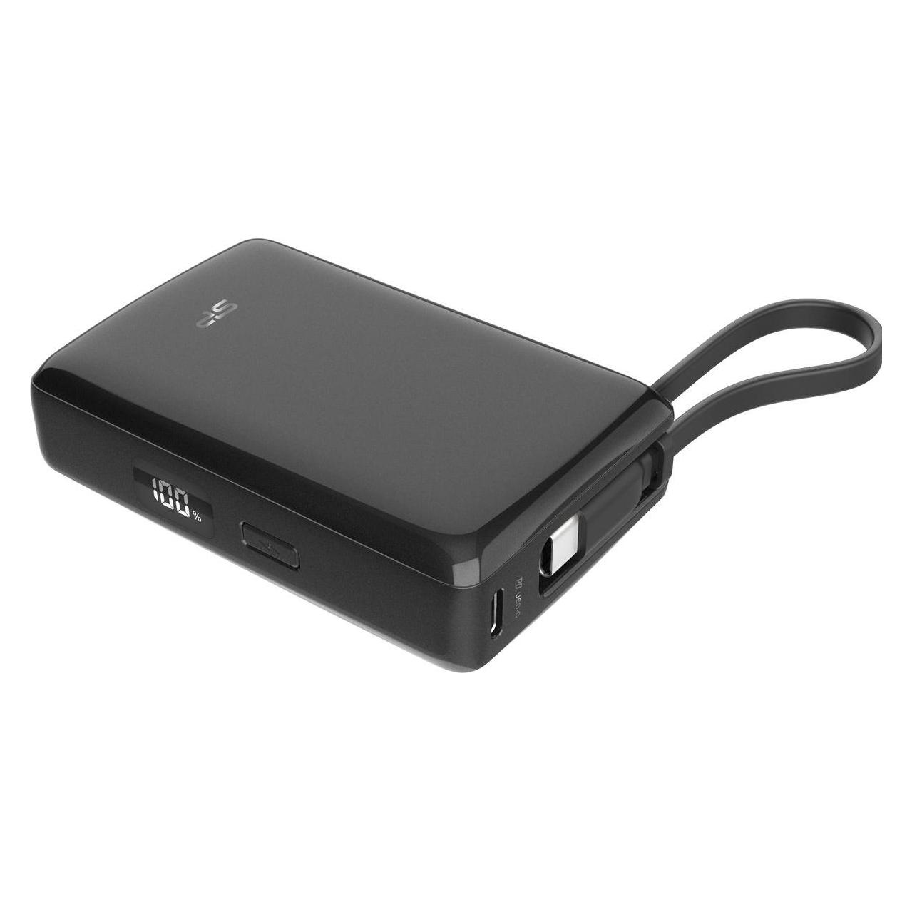 Silicon Power Powerbank CP10 10000 mAh Schwarz (10000 mAh) (520006201)