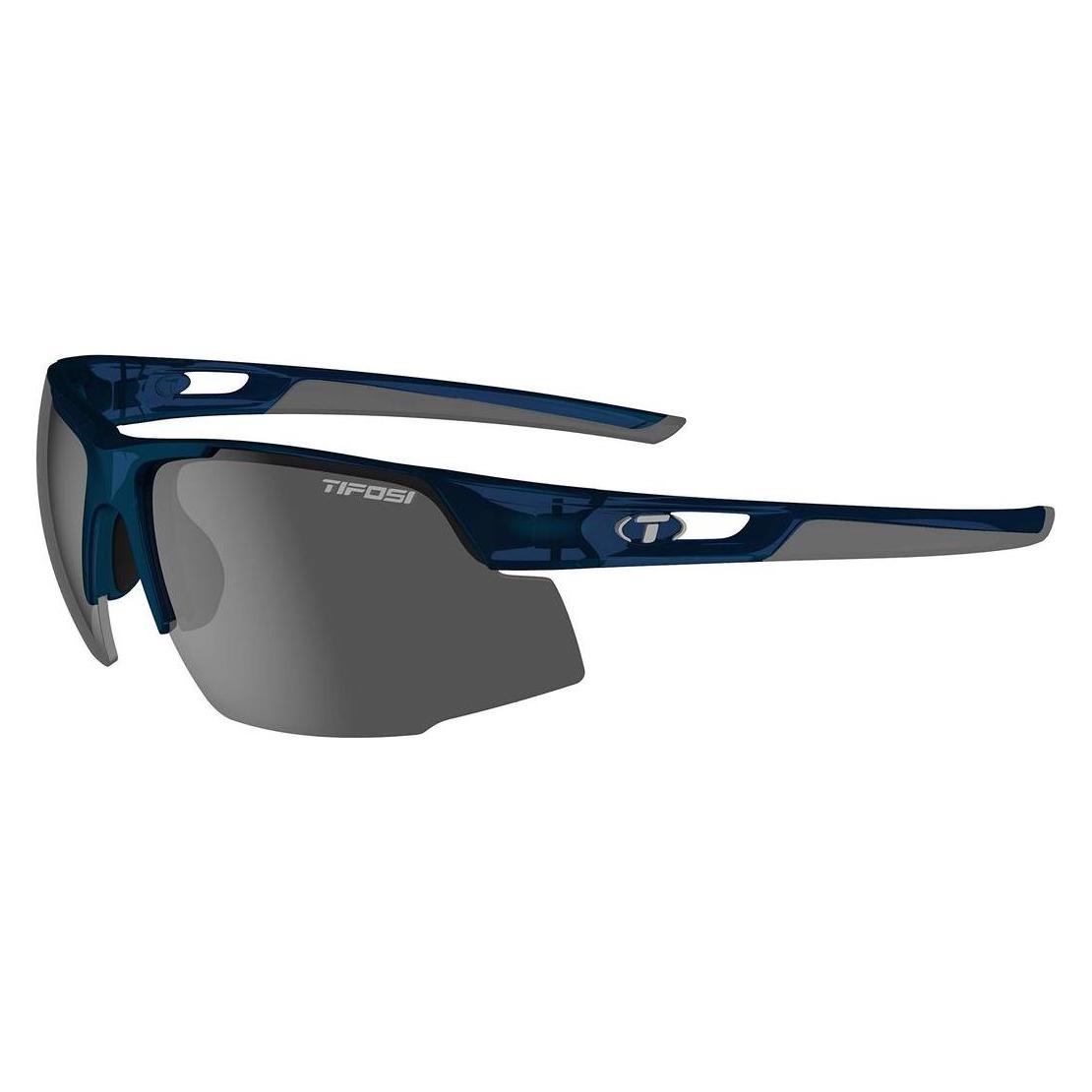 Tifosi Gläser Centus Midnight Navy (1 Rauchglas 15,4% Lichtgetriebe) (neu) (Midnight Navy, Rauchglas) (35780435)