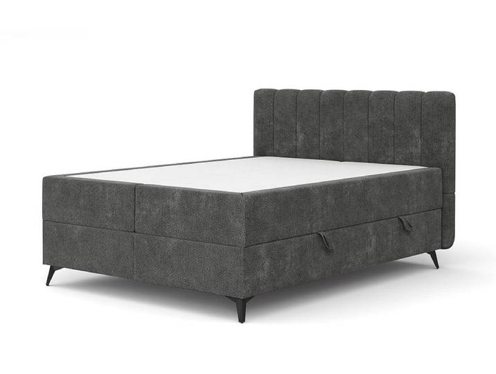 Boxspringbett ARIZONA grün 180x200cm halbfest