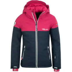Trollkids, Mädchen, Skijacke, Girls Hallingdal Jacke (116), Blau, Mehrfarbig