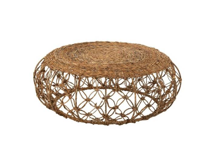 Table Basse en Feuille de Bananier  Baril  60cm Naturel