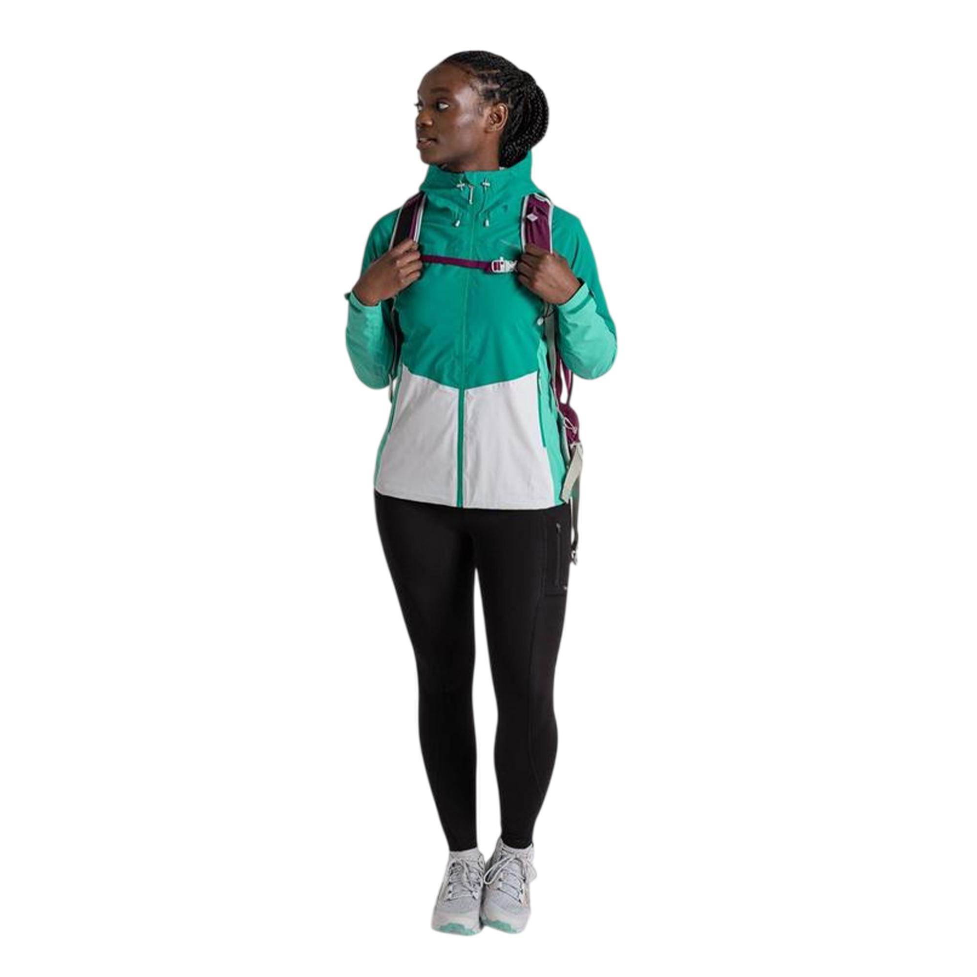 Craghoppers - "Jamila" Windjacke für Damen, Weiter Stehkragen (Mystisch/Ozean/"Luna")