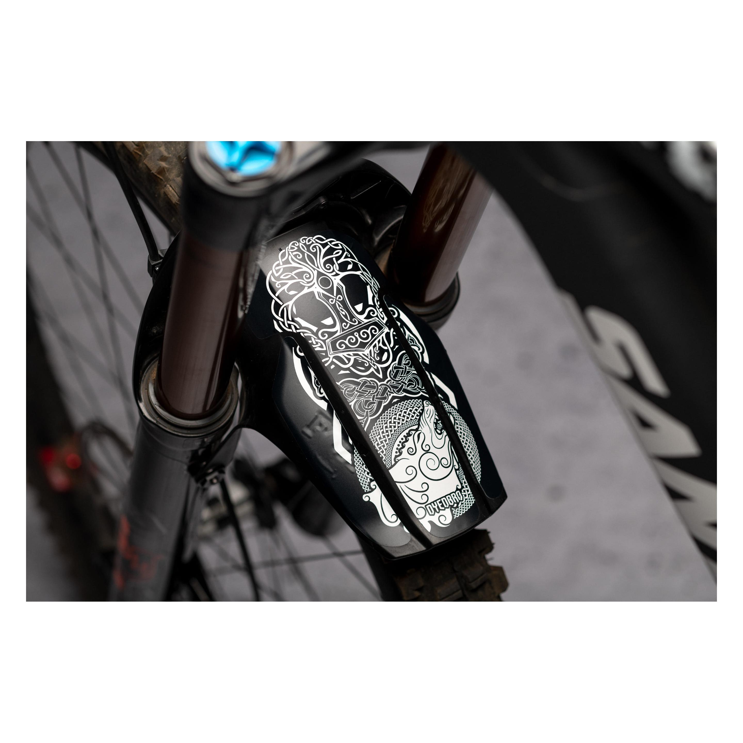 Dyedbro Mud Guard Decals FOX 36-38 STD (Schutzblech hinten) (DBF11328)