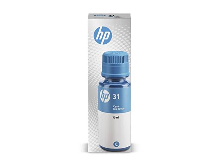 HP 31 Inktcartridge Cyaan, Standaard Capaciteit (1VU26AE) origineel van HP