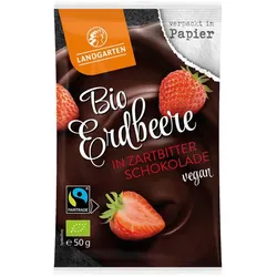 Bio Erdbeere - Zartbitterschokolade