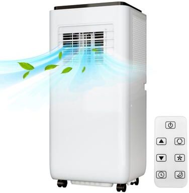 Garvee 3-in-1 Portable AC, 10,000 BTU & Covers 450 Sq Ft, Ultra Quiet 45dB with Cooling Dehumidifier Fan Remote & 24H Timer