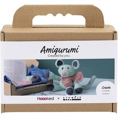 Creativ Company Kreativ Set Amigurumi, Maus, Mint