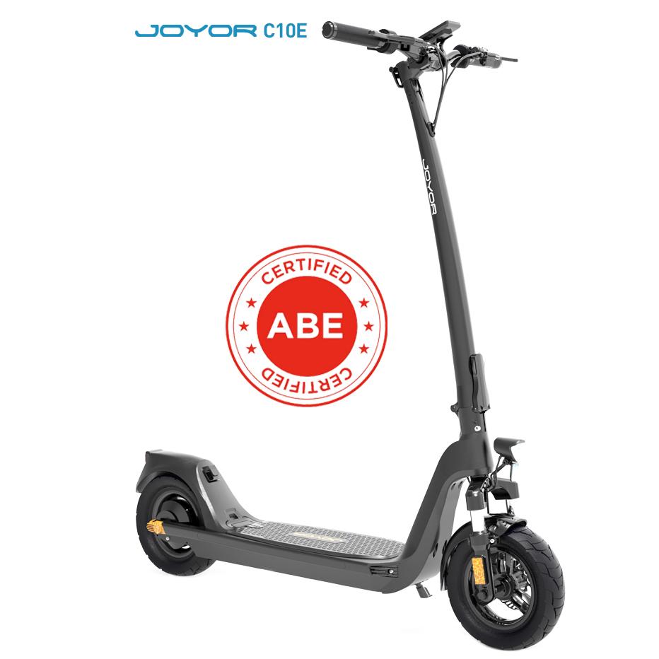 C10E ABE-E-SCOOTER 500W, 20 km/h, 48V 10,4Ah, 10 Zoll , Doppelscheibenbremsen vorne & hinten, einteilige Magnesium-Legierung,120KG
