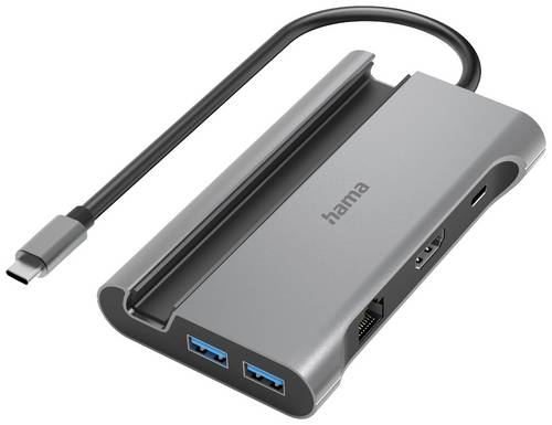 hama 00200143 USB-C-Hub, Connect2Mobile V2 , Multiport, 7 Ports