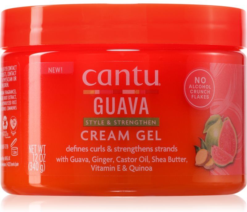 CANTU Guava Cream Gel crème cheveux pour cheveux bouclés 340 g
