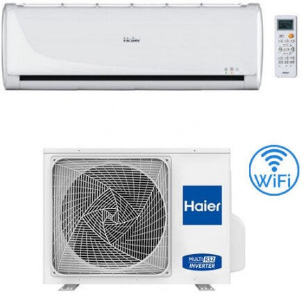 Haier Condizionatore Climatizzatore Monosplit Inverter Geos Plus R-32 AS25THMHRA-C 9000 BTU Wi-Fi Integrato