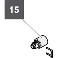 15. Sommer Schloss für Notlösebügel, twist XL